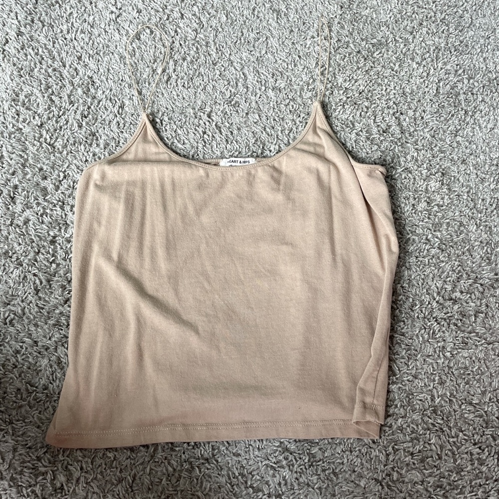 Cropped cami tank perfect for summer!